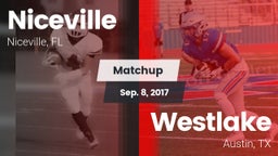 Matchup: Niceville High vs. Westlake  2017