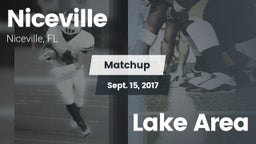 Matchup: Niceville High vs. Lake Area  2017