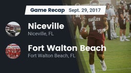 Recap: Niceville  vs. Fort Walton Beach  2017