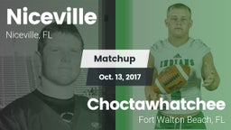 Matchup: Niceville High vs. Choctawhatchee  2017