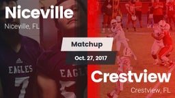 Matchup: Niceville High vs. Crestview  2017