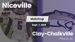 Matchup: Niceville High vs. Clay-Chalkville  2018