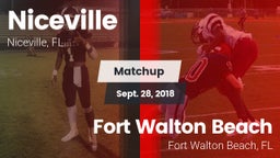 Matchup: Niceville High vs. Fort Walton Beach  2018