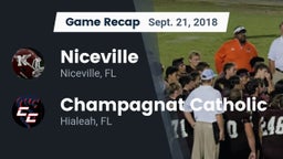 Recap: Niceville  vs. Champagnat Catholic  2018