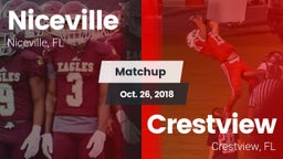 Matchup: Niceville High vs. Crestview  2018
