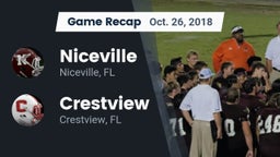 Recap: Niceville  vs. Crestview  2018