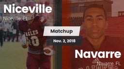 Matchup: Niceville High vs. Navarre  2018