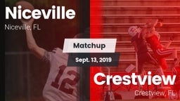 Matchup: Niceville High vs. Crestview  2019