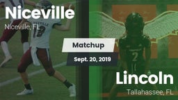 Matchup: Niceville High vs. Lincoln  2019