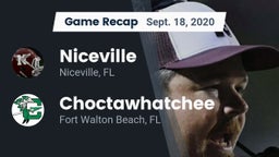 Recap: Niceville  vs. Choctawhatchee  2020