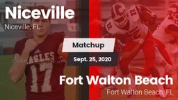 Matchup: Niceville High vs. Fort Walton Beach  2020