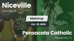 Matchup: Niceville High vs. Pensacola Catholic  2020