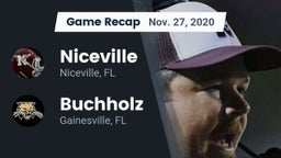 Recap: Niceville  vs. Buchholz  2020