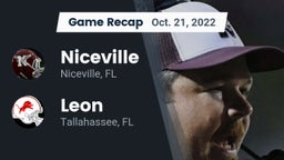 Recap: Niceville  vs. Leon  2022
