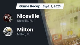Recap: Niceville  vs. Milton  2023