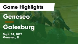 Geneseo  vs Galesburg  Game Highlights - Sept. 24, 2019