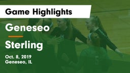 Geneseo  vs Sterling  Game Highlights - Oct. 8, 2019