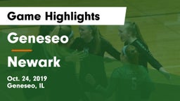 Geneseo  vs Newark Game Highlights - Oct. 24, 2019