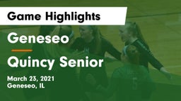 Geneseo  vs Quincy Senior  Game Highlights - March 23, 2021