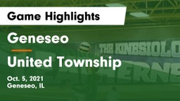Geneseo  vs United Township Game Highlights - Oct. 5, 2021