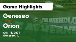 Geneseo  vs Orion  Game Highlights - Oct. 13, 2021