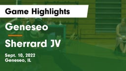 Geneseo  vs Sherrard JV Game Highlights - Sept. 10, 2022