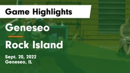 Geneseo  vs Rock Island  Game Highlights - Sept. 20, 2022