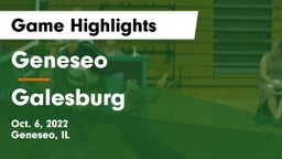 Geneseo  vs Galesburg  Game Highlights - Oct. 6, 2022