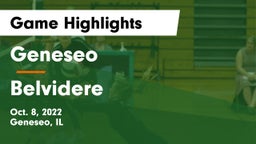 Geneseo  vs Belvidere  Game Highlights - Oct. 8, 2022