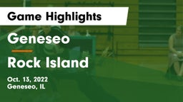 Geneseo  vs Rock Island  Game Highlights - Oct. 13, 2022