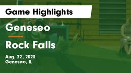 Geneseo  vs Rock Falls  Game Highlights - Aug. 22, 2023