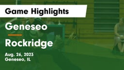 Geneseo  vs Rockridge  Game Highlights - Aug. 26, 2023