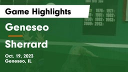 Geneseo  vs Sherrard  Game Highlights - Oct. 19, 2023