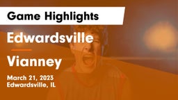 Edwardsville  vs Vianney  Game Highlights - March 21, 2023