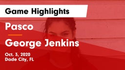 Pasco  vs George Jenkins Game Highlights - Oct. 3, 2020