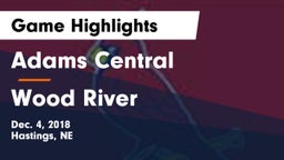 Adams Central  vs Wood River  Game Highlights - Dec. 4, 2018