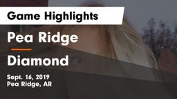 Pea Ridge  vs Diamond  Game Highlights - Sept. 16, 2019