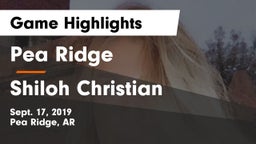 Pea Ridge  vs Shiloh Christian  Game Highlights - Sept. 17, 2019