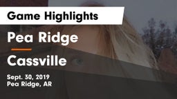 Pea Ridge  vs Cassville Game Highlights - Sept. 30, 2019