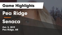 Pea Ridge  vs Senaca Game Highlights - Oct. 5, 2019