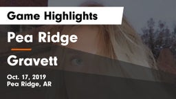 Pea Ridge  vs Gravett Game Highlights - Oct. 17, 2019
