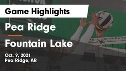 Pea Ridge  vs Fountain Lake  Game Highlights - Oct. 9, 2021