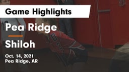 Pea Ridge  vs Shiloh Game Highlights - Oct. 14, 2021
