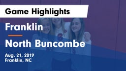 Franklin  vs North Buncombe  Game Highlights - Aug. 21, 2019