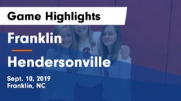 Franklin  vs Hendersonville  Game Highlights - Sept. 10, 2019