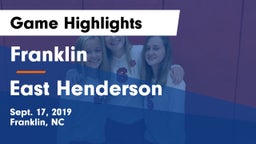 Franklin  vs East Henderson  Game Highlights - Sept. 17, 2019