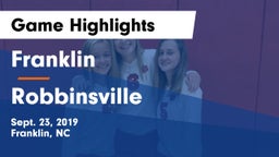 Franklin  vs Robbinsville  Game Highlights - Sept. 23, 2019