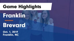 Franklin  vs Brevard  Game Highlights - Oct. 1, 2019