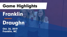 Franklin  vs Draughn  Game Highlights - Oct. 26, 2019
