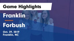 Franklin  vs Forbush  Game Highlights - Oct. 29, 2019